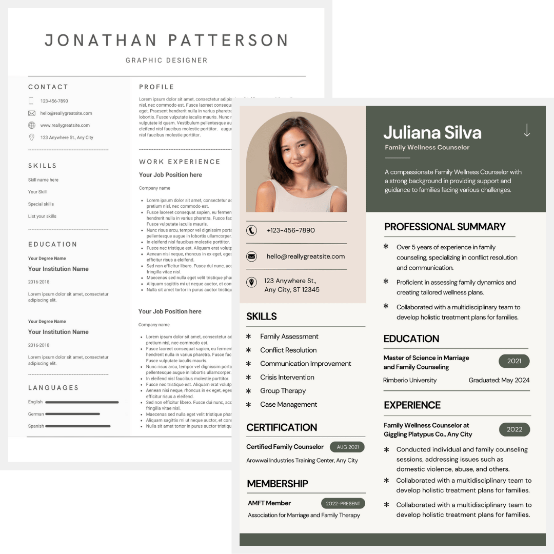 Revamped CV